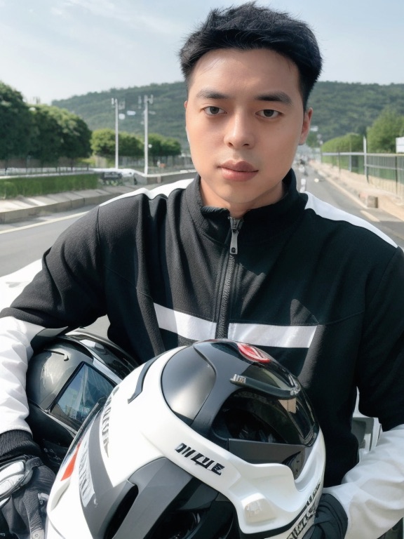 Michael Wang 骑行路上照片